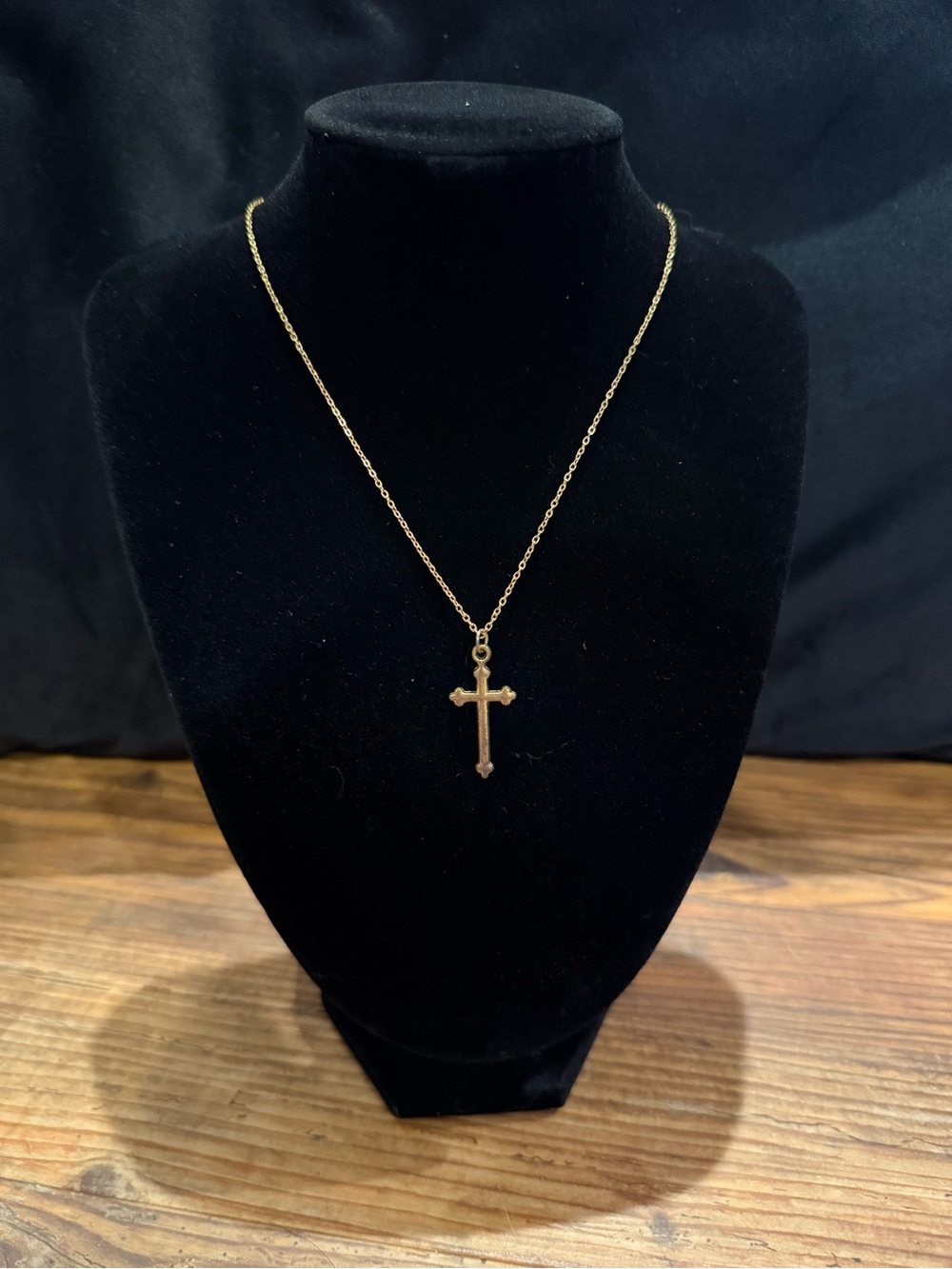 Gold Cross Necklace